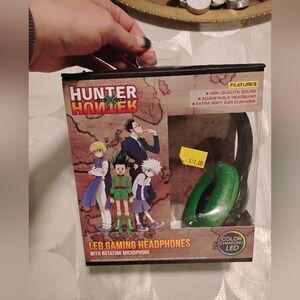Hunter Green LED Gaming Headphones